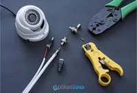 Cara Instalasi CCTV dengan Kabel Lan