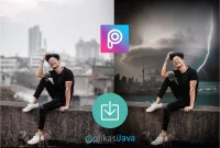 Cara Menyimpan Editan Picsart ke Galeri