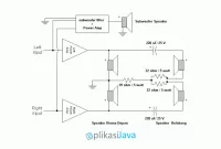 Skema Filter Subwoofer Polytron