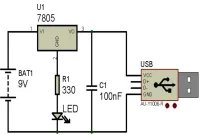 rangkaian charger hp