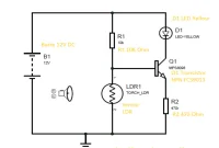 rangkaian ldr sederhana terbaru